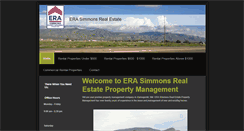 Desktop Screenshot of erasimmonsrentals.com